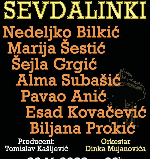 Večer sevdalinki u Osijeku