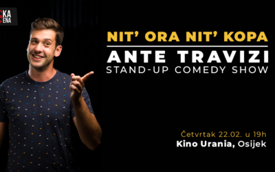 Nit ora, nit kopa – Ante Travizi stand up comedy show u kinu Urania