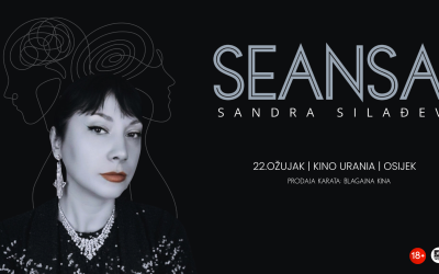 Sandra Silađev ponovno u Osijeku: Seansa se vraća u Kino Urania