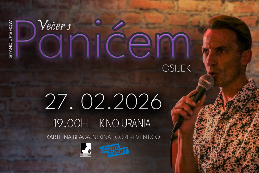 VEČER S PANIĆEM – Ivan Panić u Kinu Urania!