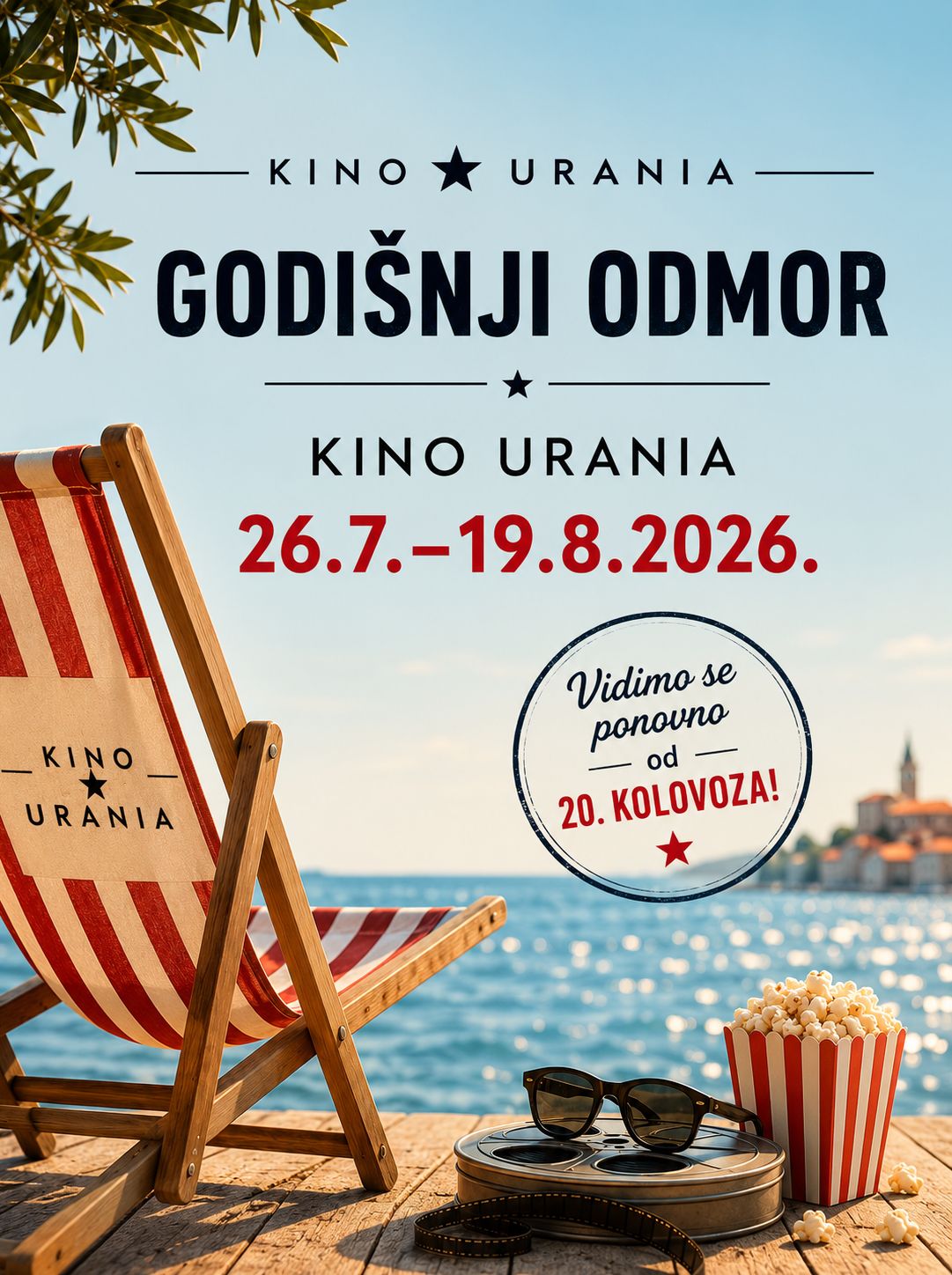 godišnji odmor 26.7.-19.8 godišnji odmor 26.7.-19.8